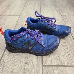 New Balance Kids Boys Nitrel FuelCore Blue Trail Running Sneakers size 1